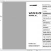 HINO Truck Workshop Manuals 2013 CD4