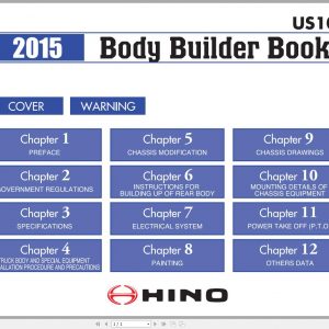 HINO Truck Workshop Manuals 2015 CD2