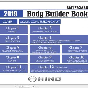 HINO Truck Workshop Manuals 2019 CD2