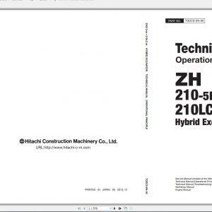 Hitachi Zaxis ZX 210 5B Shop Manual2