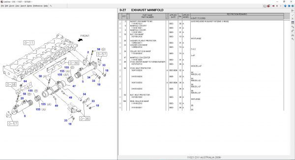 ISUZU CSS NET EPC 04201918 1
