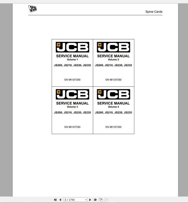 JCB Excvator JS200JS210JS220JS235 T23 Electronic Engine Service Manual2