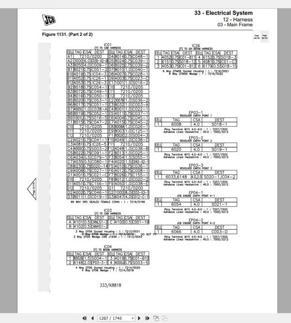 JCB Excvator JS200JS210JS220JS235 T23 Electronic Engine Service Manual3