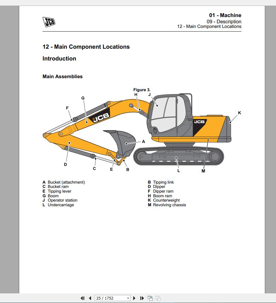 JCB Excvator JS200JS210JS220JS235 T4F Service Manual3