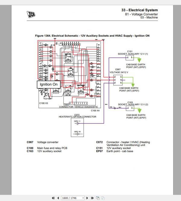 Jcb Js130 Wiring Diagram - DALEACA