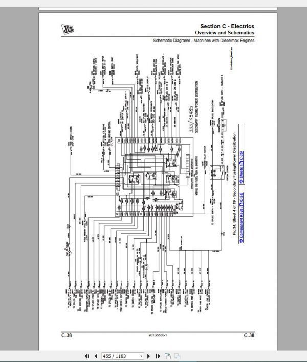 JCB New Model Service Manual 2019 Full DVD18