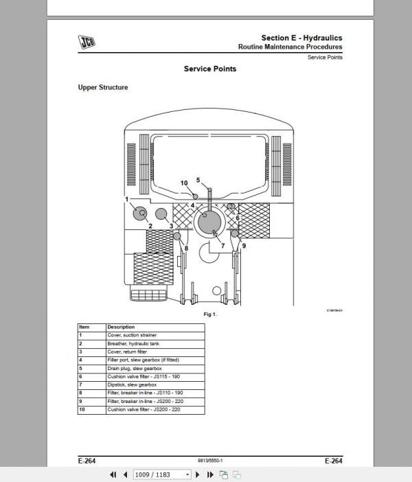 JCB New Model Service Manual 2019 Full DVD21