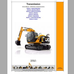 JCB New Model Service Manual 2019 Full DVD22
