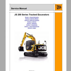 JCB Service Manual All New Models 102018 DVD14