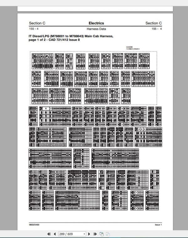 JCB TeleTruk Service Manual New Models Updated 2018 CD8