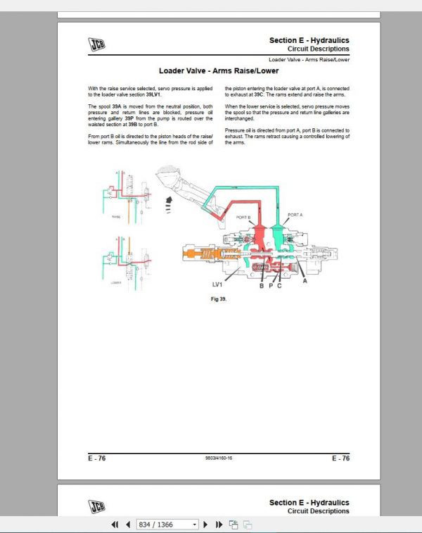 JCB Wheeled Loading Shovel 426435436446 Service Manual3