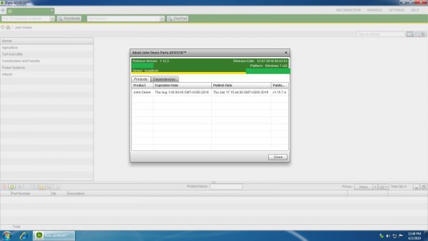 John Deere Parts ADVISOR 022019 Offline DVD1 1