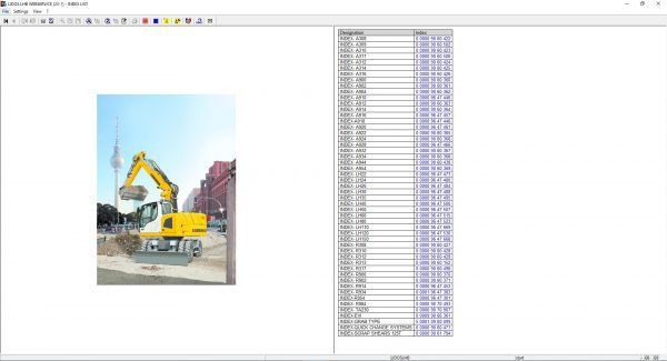 Liebherr Lidos Online EPC Service Document 0720191