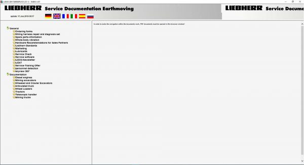 Liebherr Lidos Online EPC Service Document 07201916