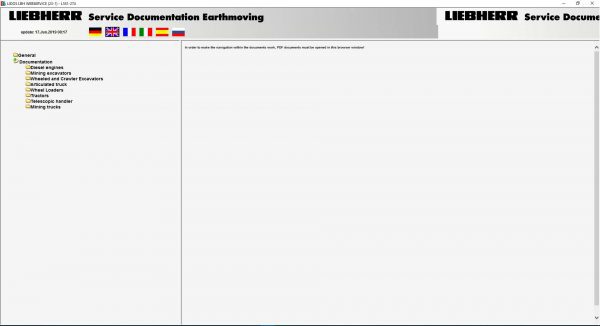 Liebherr Lidos Online EPC Service Document 07201917