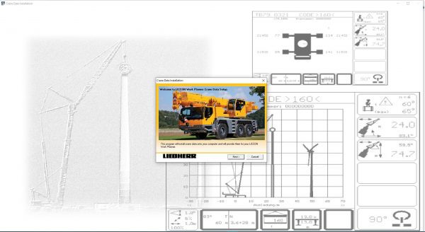 Liebherr Mobile Crane LICCON Job Planner Lift Analyzer Software3 3