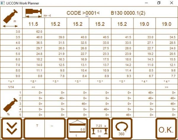 Liebherr Mobile Crane LICCON Job Planner Lift Analyzer Software5 3