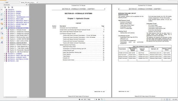 NEWHOLLAND Series TM Tractors Workshop Manual (3)