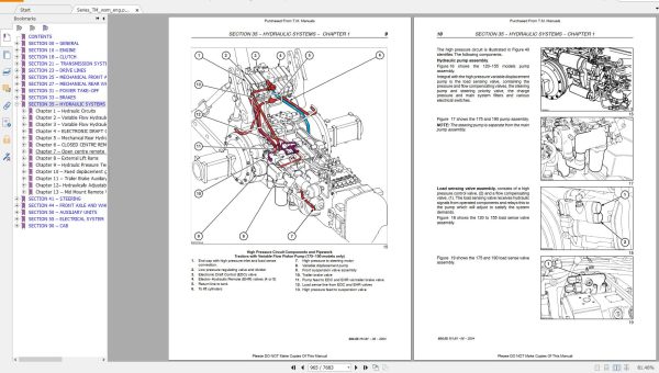 NEWHOLLAND Series TM Tractors Workshop Manual (4)
