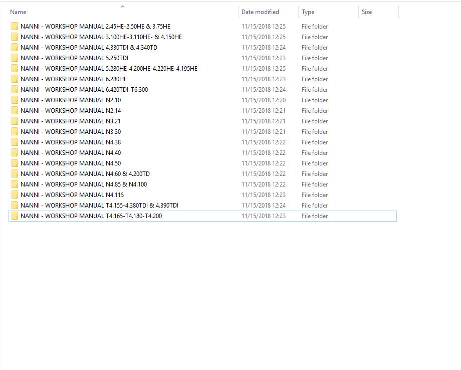 Nanni Diesel Marine Engine Workshop Manuals (1)