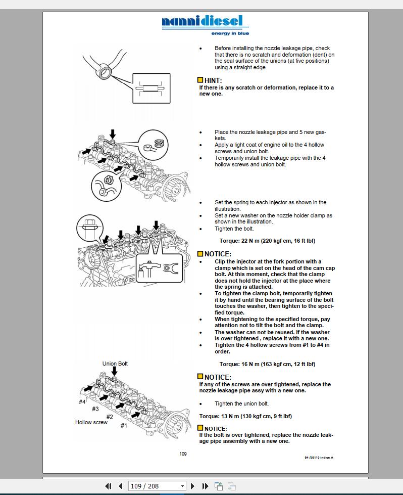 Nanni Diesel Marine Engine Workshop Manuals (6)