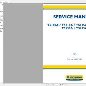 New Holland Agriculture Equipment Service Manuals New Model DVD (11)