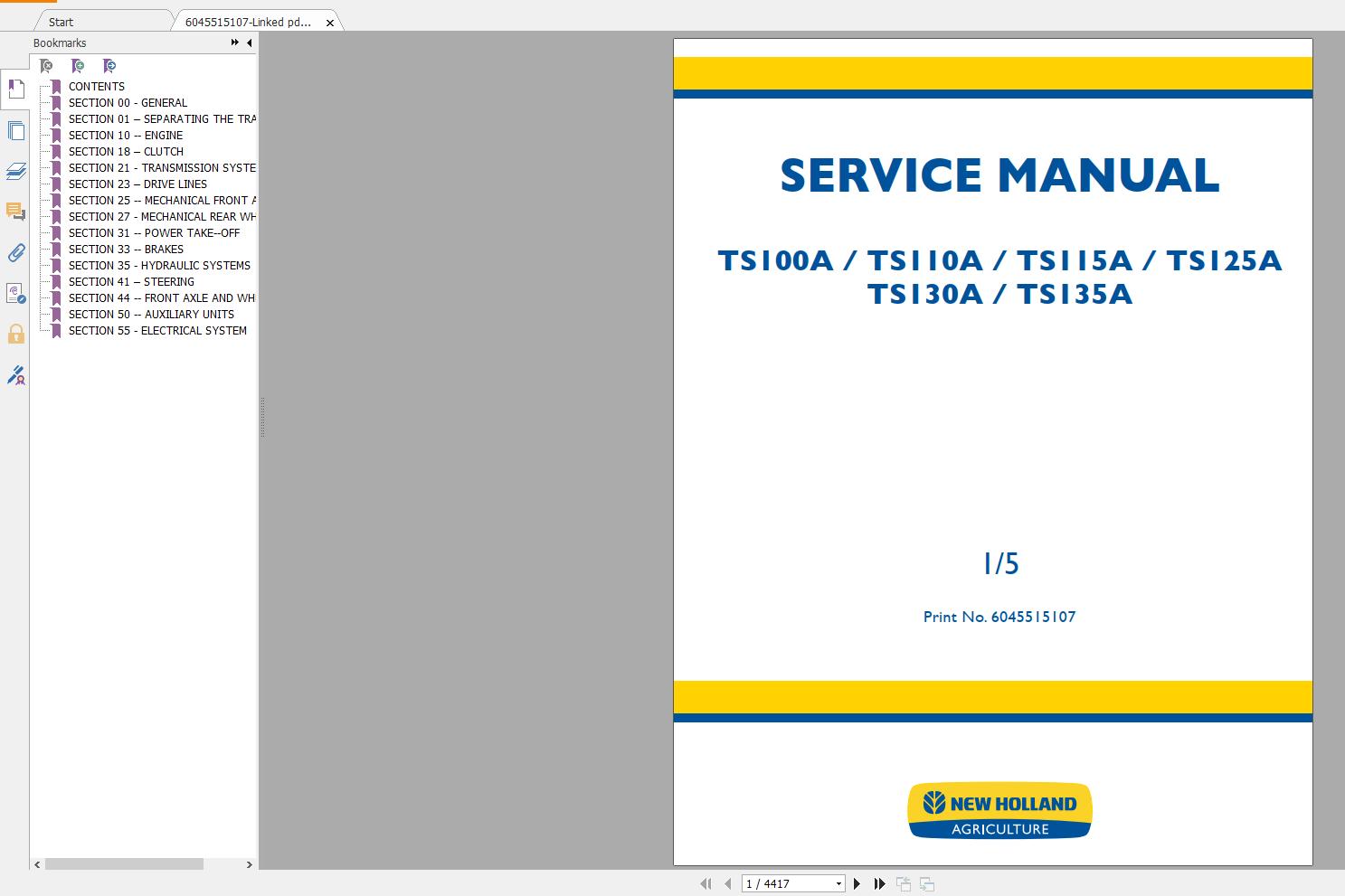 New Holland Agriculture Equipment Service Manuals New Model DVD (11)