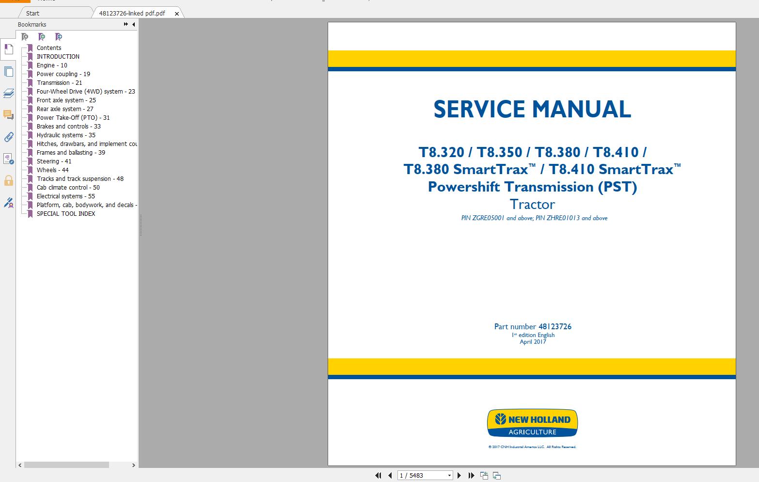 New Holland Agriculture Equipment Service Manuals New Model DVD (12)