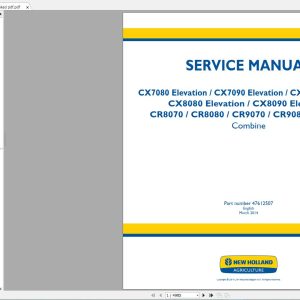 New Holland Agriculture Equipment Service Manuals New Model DVD (8)