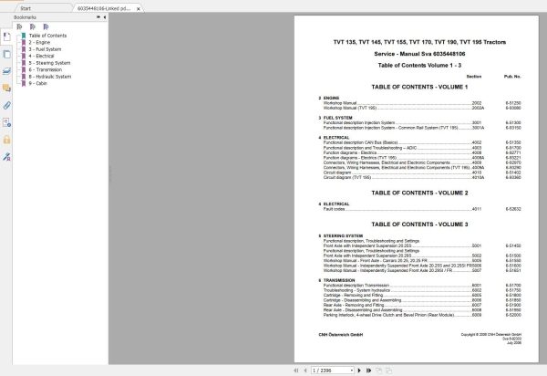 New Holland Agriculture Equipment Tractors Service Manuals DVD (3)