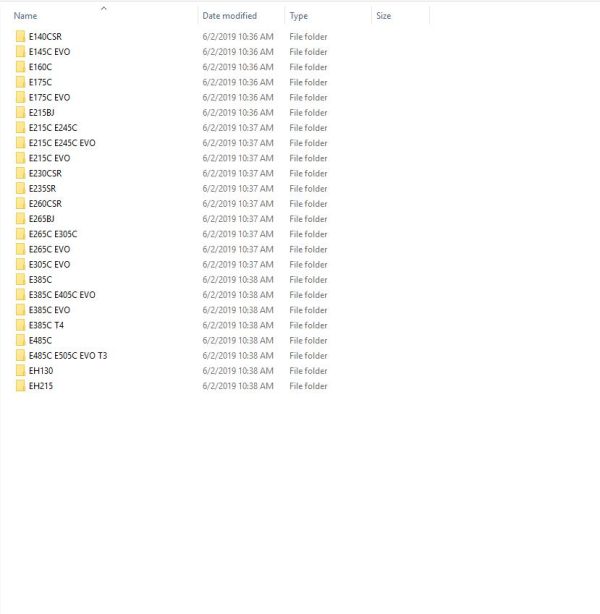 New Holland Construction Equipment Excavator Service Manuals DVD (2)