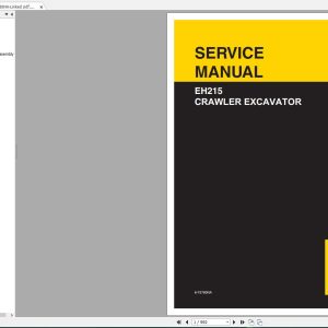 New Holland Construction Equipment Excavator Service Manuals DVD (7)