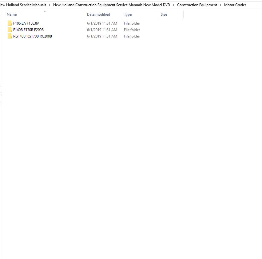 New Holland Construction Equipment Service Manuals New Model DVD (12)