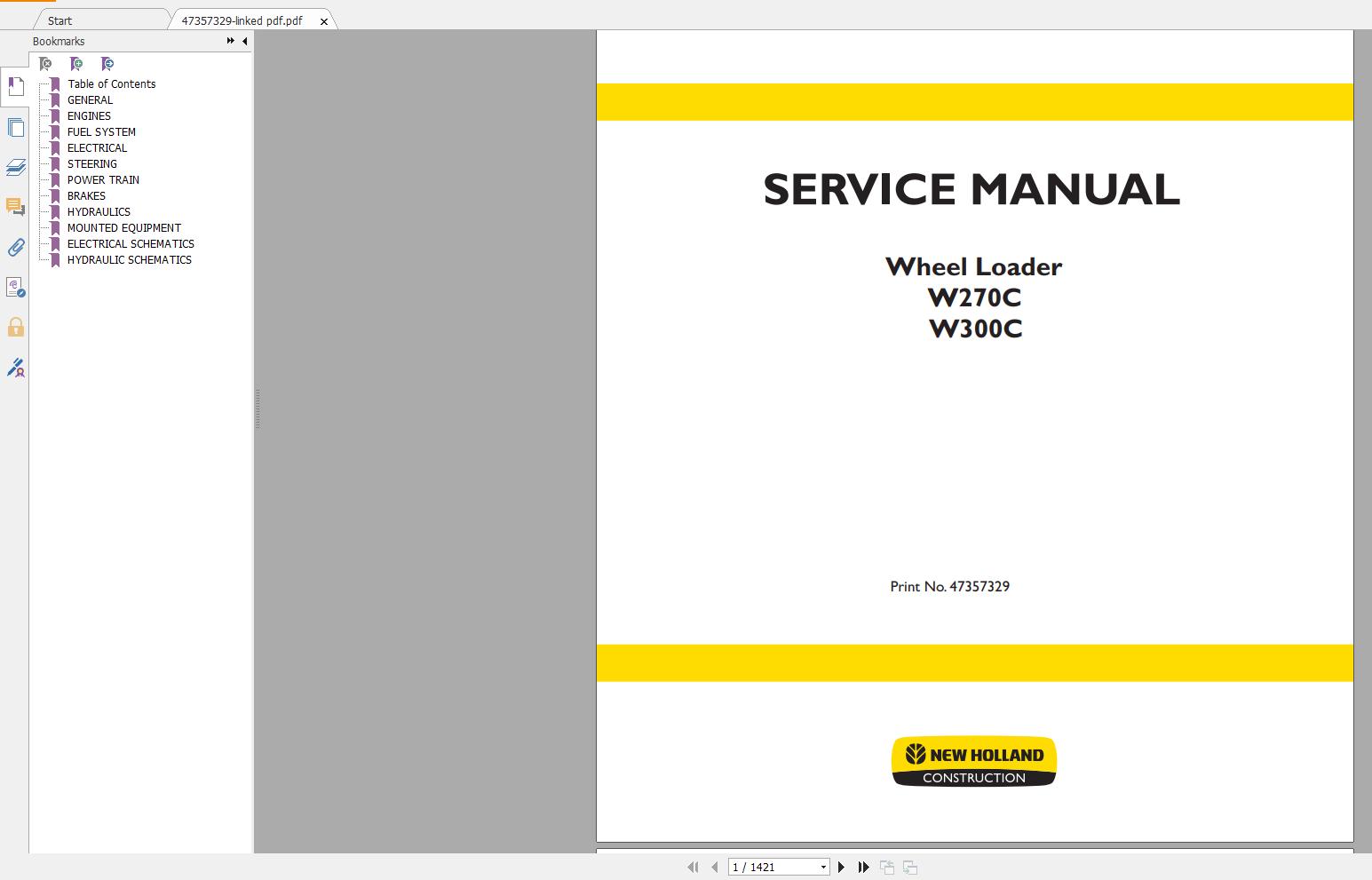 New Holland Construction Equipment Service Manuals New Model DVD (17)