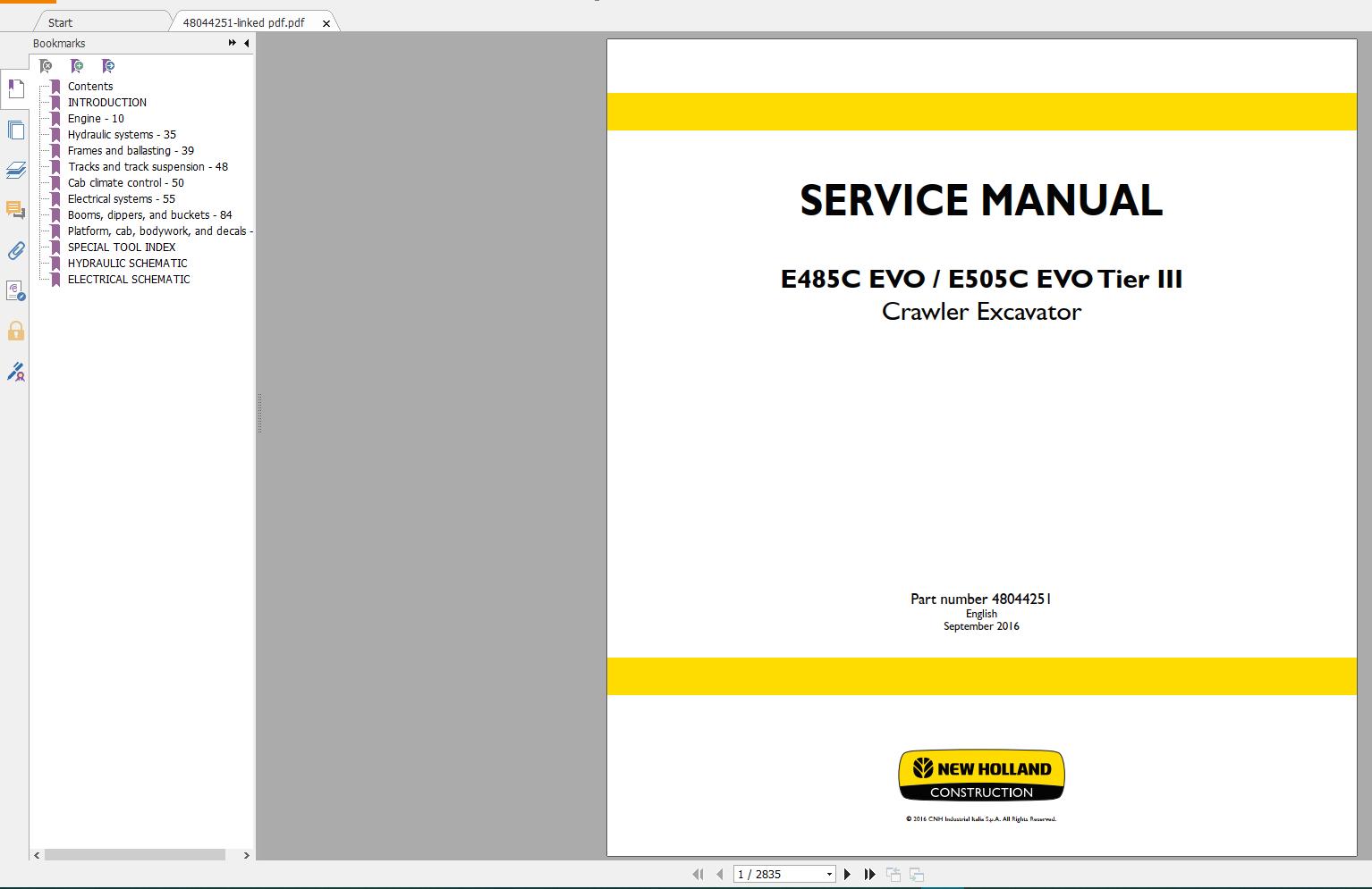 New Holland Construction Equipment Service Manuals New Model DVD (20)