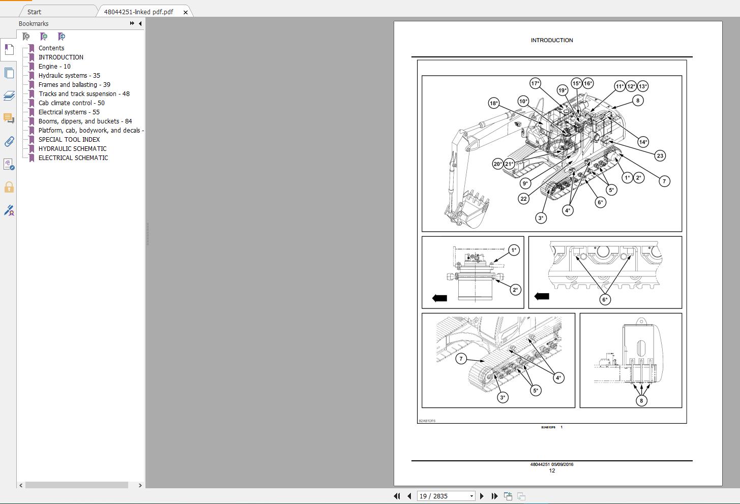 New Holland Construction Equipment Service Manuals New Model DVD (21)