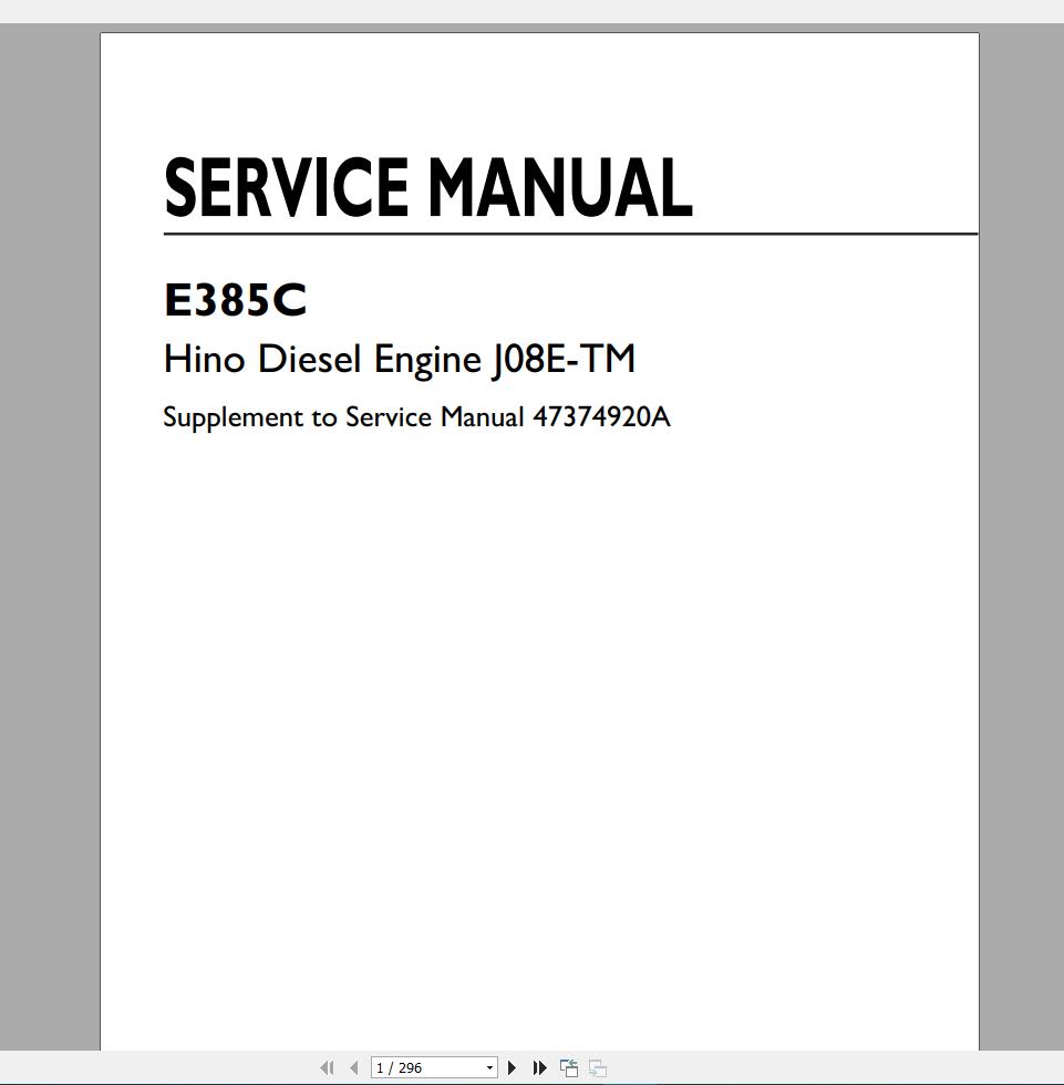 New Holland Engines Service Manuals DVD (10)