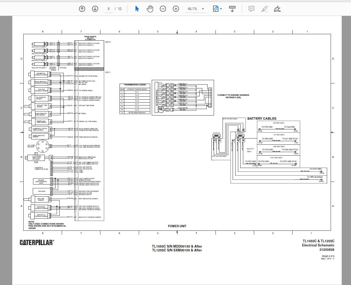 CAT Telehandler Workshop Manual Updated New11
