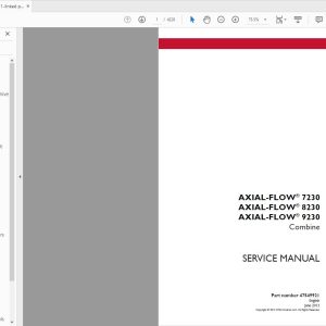 Case IH Agricultural 2019 Full Service Manual 150Gb7