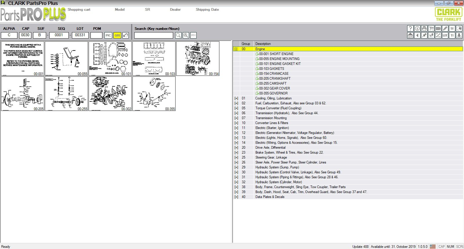 Clark ForkLift Parts Pro Plus v488 102019 7