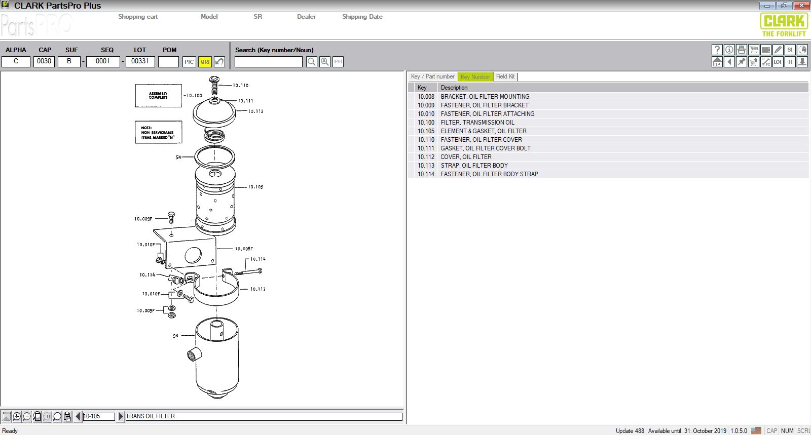 Clark ForkLift Parts Pro Plus v488 102019 8