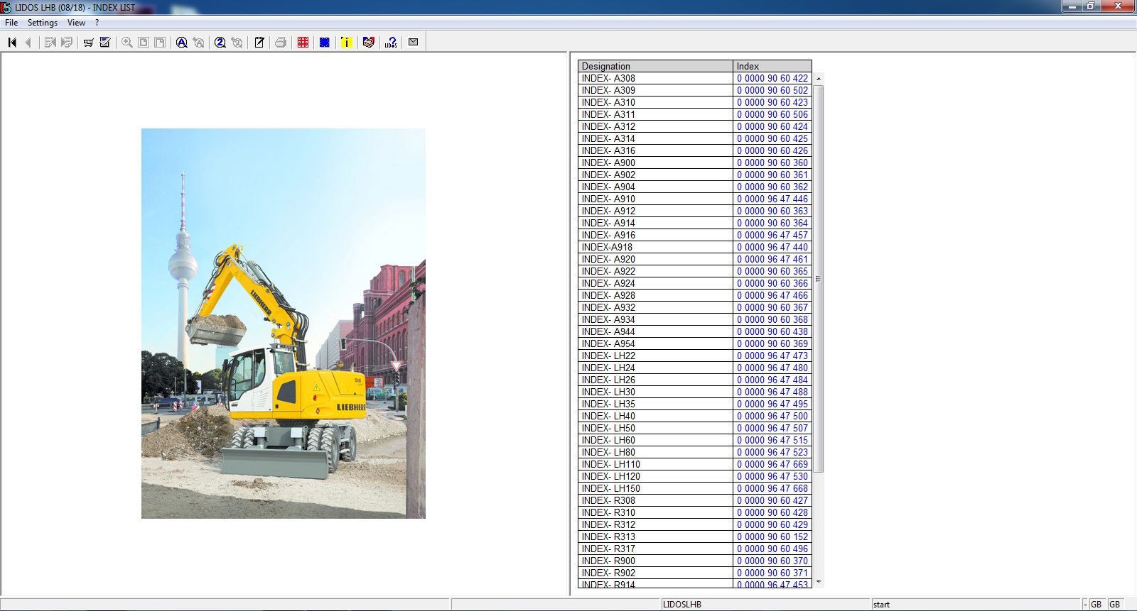 Liebherr Lidos Parts and Service Documentation Offline 012018 1