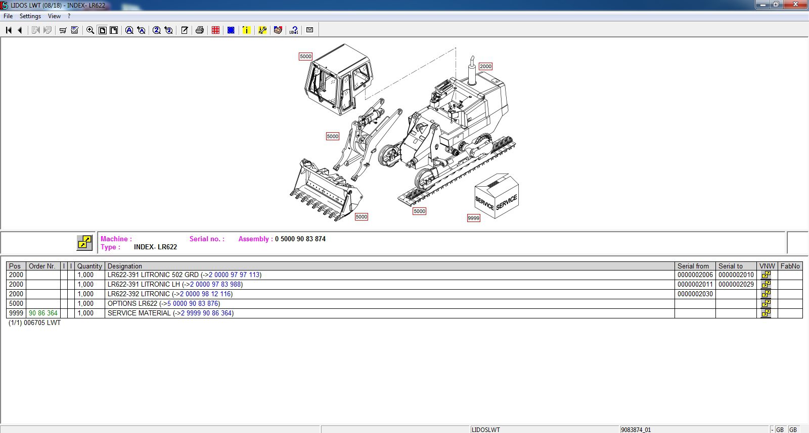 Liebherr Lidos Parts and Service Documentation Offline 012018 10