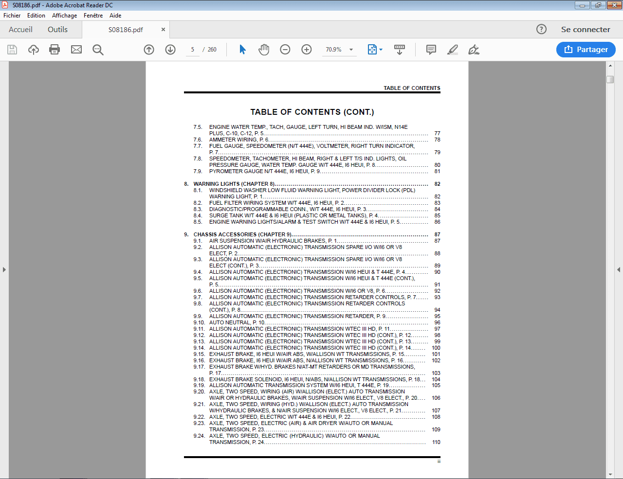 NAVISTAR OnCommand Service Information 2