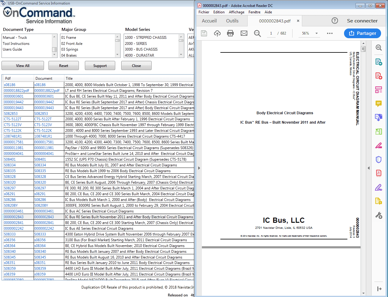 NAVISTAR OnCommand Service Information 6