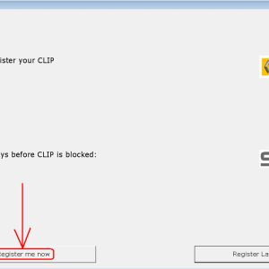 Renaultclipregistrationstep 1