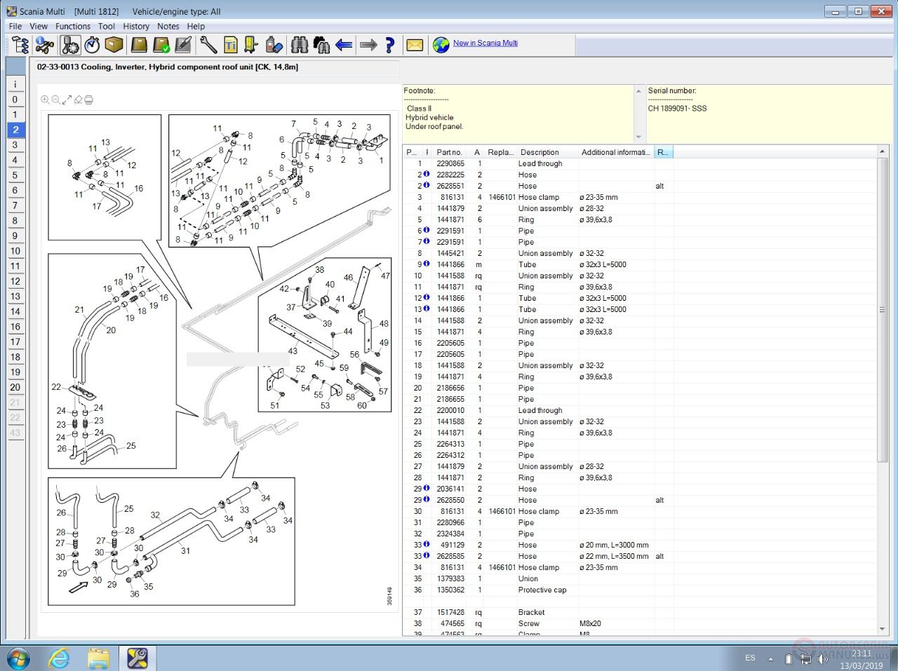 Scania Multi [03.2019] Spare parts Catalog & Service Information Full