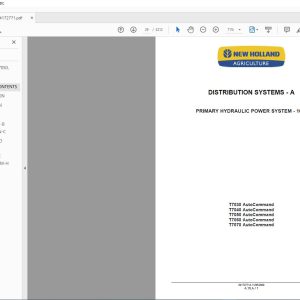 T7030T7040T7050T7060T7070 Auto Command CVT Tractor Service Manual 2