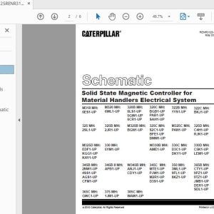 CAT 375 375L 1JM173 UP Excavator Hydraulic Electrical System Attachment 2