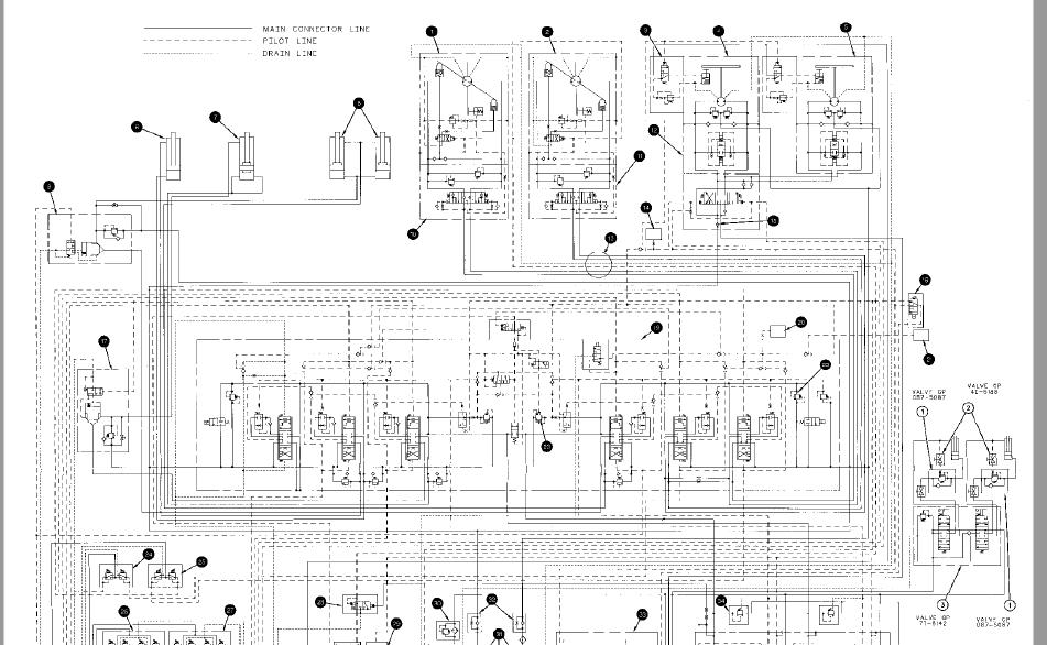 CAT 375 375L 6NK156 UP Excavator Hydraulic Electrical System Attachment 2